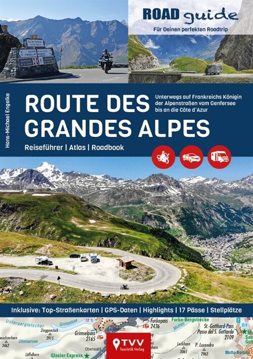 ROADguide Route des Grandes Alpes (Paperback)