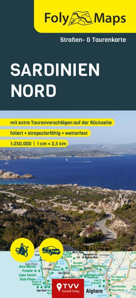 FolyMaps Sardinien Nord (Sheet Map)