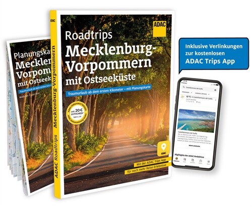 ADAC Roadtrips Mecklenburg-Vorpommern mit Ostseekuste (Paperback)