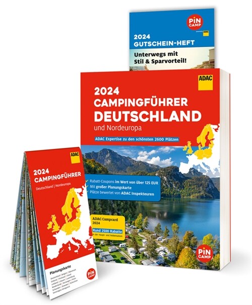 ADAC Campingfuhrer Deutschland/Nordeuropa 2024 (Paperback)