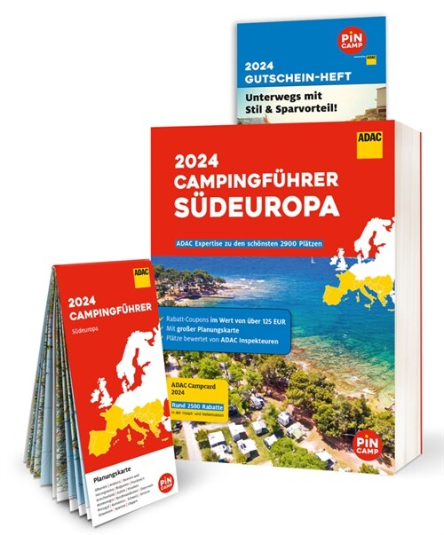 ADAC Campingfuhrer Sudeuropa 2024 (Paperback)