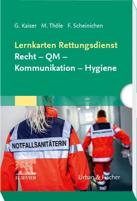 Lernkarten Rettungsdienst: Recht - QM - Kommunikation - Hygiene (Cards)