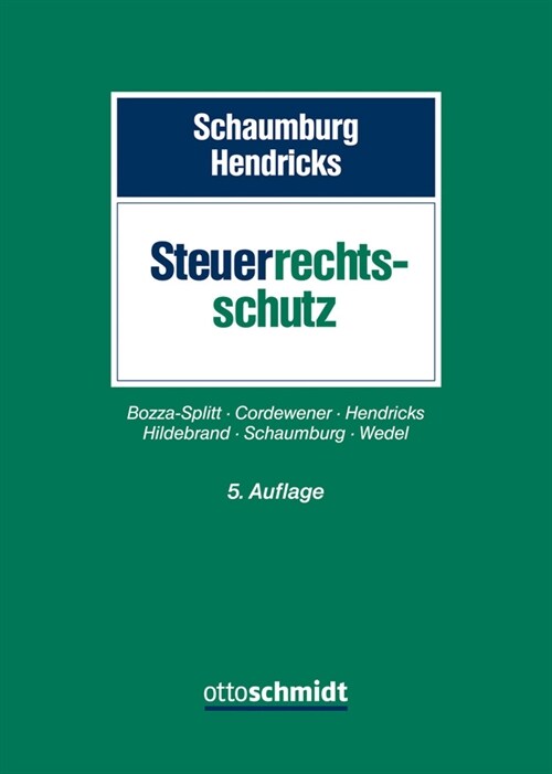 Steuerrechtsschutz (Hardcover)