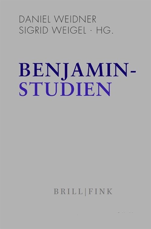 Benjamin-Studien (Paperback)