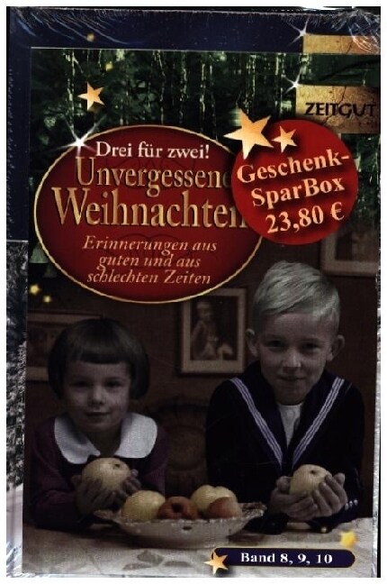 Unvergessene Weihnachten GeschenkBox, 3 Teile (Hardcover)