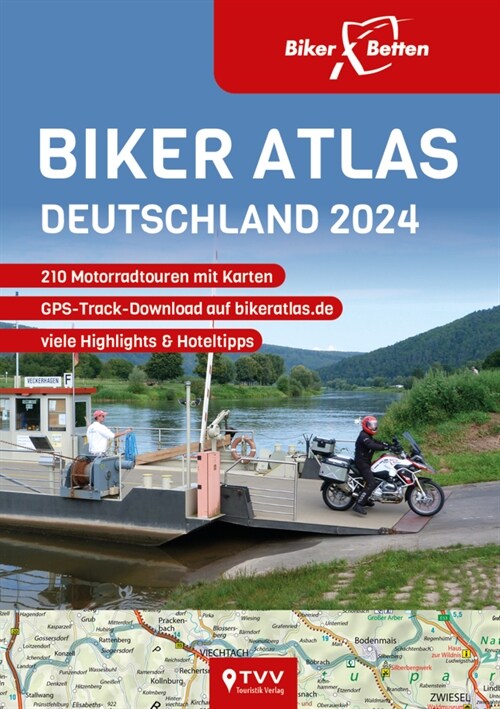 Biker Atlas DEUTSCHLAND 2024 (Paperback)