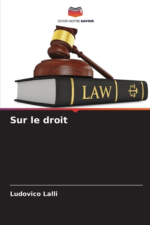 Sur le droit (Paperback)