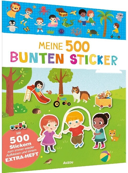 Meine 500 bunten Sticker (Paperback)