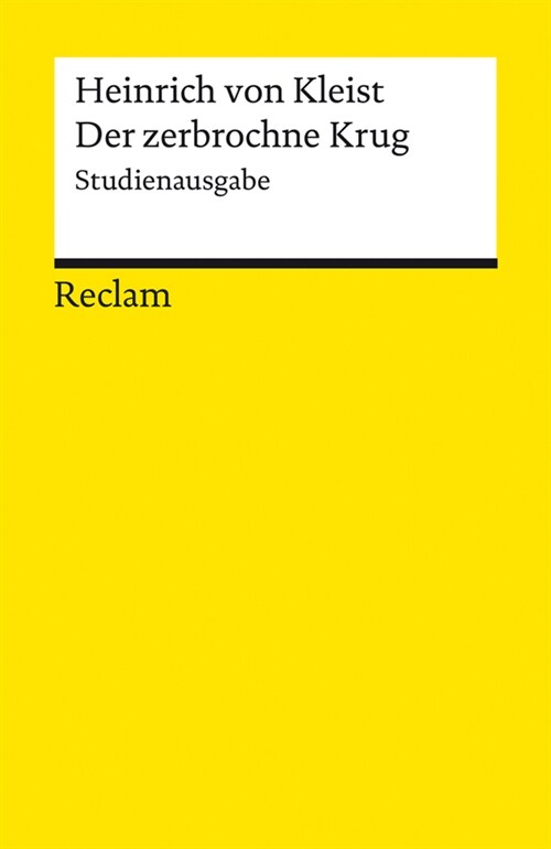 Der zerbrochne Krug (Paperback)