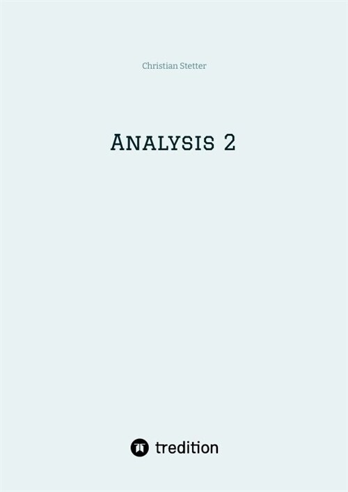 Analysis 2 (Hardcover)