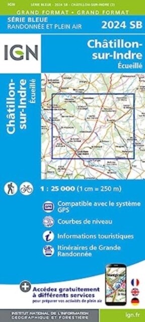 2024SB Chatillon sur Indre Ecueill (Sheet Map)