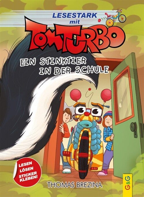 Tom Turbo - Lesestark - Ein Stinktier in der Schule (Hardcover)