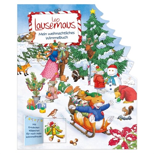 Leo Lausemaus - Mein weihnachtliches Wimmelbuch (Board Book)