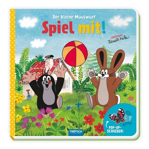 Trotsch Der kleine Maulwurf Spiel mit Pappenbuch mit Pop-up-Schiebern (Board Book)