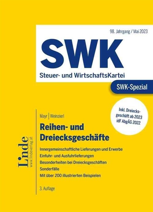 SWK-Spezial Reihen- und Dreiecksgeschafte (Paperback)