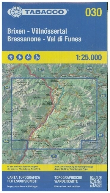 30 Brixen (Sheet Map)