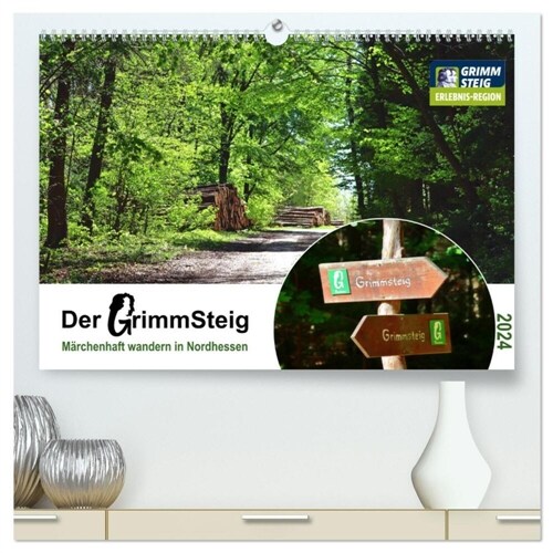 Der Grimmsteig (hochwertiger Premium Wandkalender 2024 DIN A2 quer), Kunstdruck in Hochglanz (Calendar)