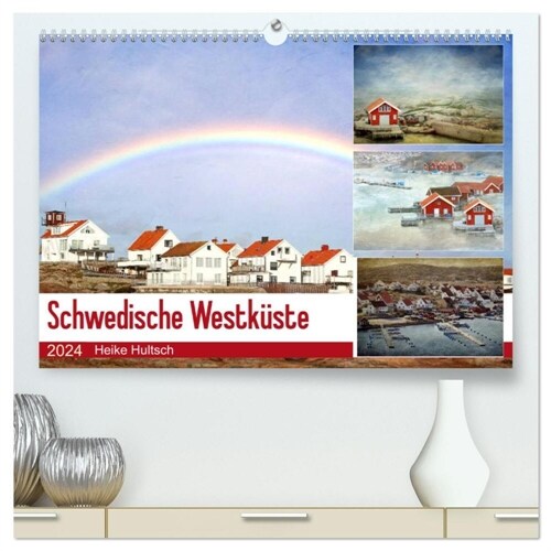 Schwedische Westkuste (hochwertiger Premium Wandkalender 2024 DIN A2 quer), Kunstdruck in Hochglanz (Calendar)