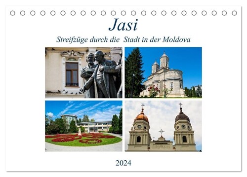 Jasi (Tischkalender 2024 DIN A5 quer), CALVENDO Monatskalender (Calendar)