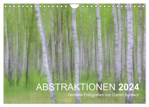 ABSTRAKTIONEN 2024 (Wandkalender 2024 DIN A4 quer), CALVENDO Monatskalender (Calendar)