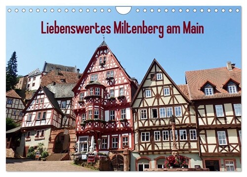 Liebenswertes Miltenberg am Main (Wandkalender 2024 DIN A4 quer), CALVENDO Monatskalender (Calendar)