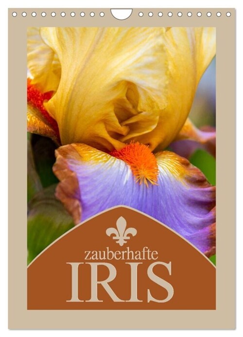Zauberhafte Iris (Wandkalender 2024 DIN A4 hoch), CALVENDO Monatskalender (Calendar)