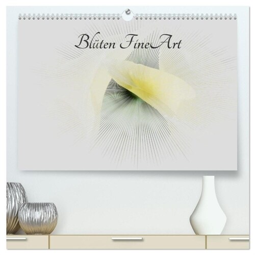 Bluten FineArt (hochwertiger Premium Wandkalender 2024 DIN A2 quer), Kunstdruck in Hochglanz (Calendar)