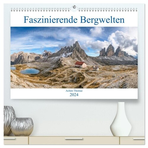 Faszinierende Bergwelten (hochwertiger Premium Wandkalender 2024 DIN A2 quer), Kunstdruck in Hochglanz (Calendar)