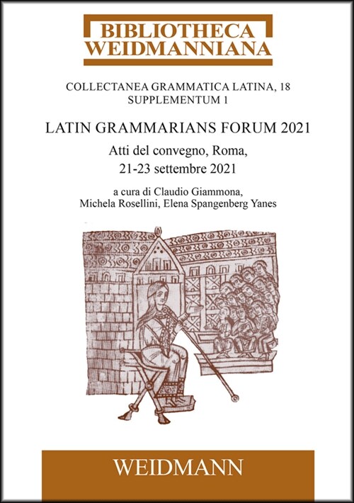 Latin Grammarians Forum 2021. Supplementum 1 (Paperback)