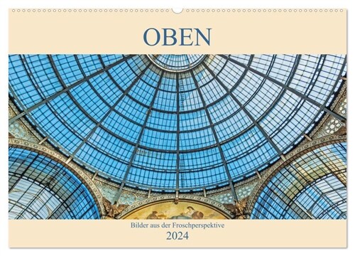 Oben - Bilder aus der Froschperspektive (Wandkalender 2024 DIN A2 quer), CALVENDO Monatskalender (Calendar)