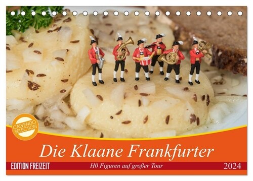 Die Klaane Frankfurter (Tischkalender 2024 DIN A5 quer), CALVENDO Monatskalender (Calendar)
