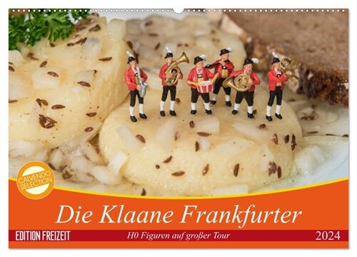 Die Klaane Frankfurter (Wandkalender 2024 DIN A2 quer), CALVENDO Monatskalender (Calendar)