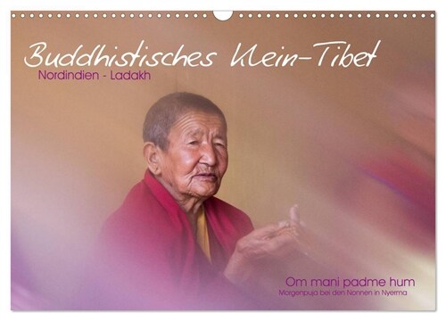 Buddhistisches Klein-Tibet (Wandkalender 2024 DIN A3 quer), CALVENDO Monatskalender (Calendar)