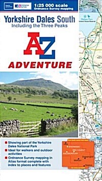 Yorkshire Dales (South) Adventure Atlas (Paperback)