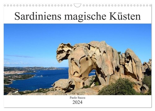 Sardiniens magische Kusten (Wandkalender 2024 DIN A3 quer), CALVENDO Monatskalender (Calendar)