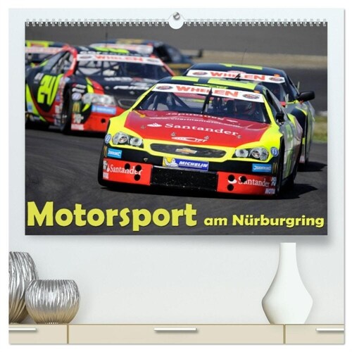 Motorsport am Nurburgring (hochwertiger Premium Wandkalender 2024 DIN A2 quer), Kunstdruck in Hochglanz (Calendar)