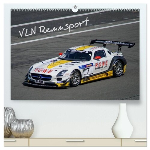 VLN Rennsport (hochwertiger Premium Wandkalender 2024 DIN A2 quer), Kunstdruck in Hochglanz (Calendar)