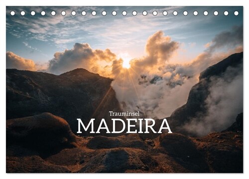 Trauminsel Madeira (Tischkalender 2024 DIN A5 quer), CALVENDO Monatskalender (Calendar)