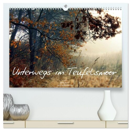 Unterwegs im Teufelsmoor (hochwertiger Premium Wandkalender 2024 DIN A2 quer), Kunstdruck in Hochglanz (Calendar)