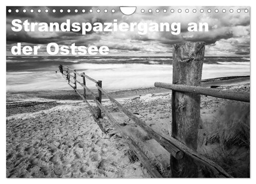 Strandspaziergang an der Ostsee (Wandkalender 2024 DIN A4 quer), CALVENDO Monatskalender (Calendar)