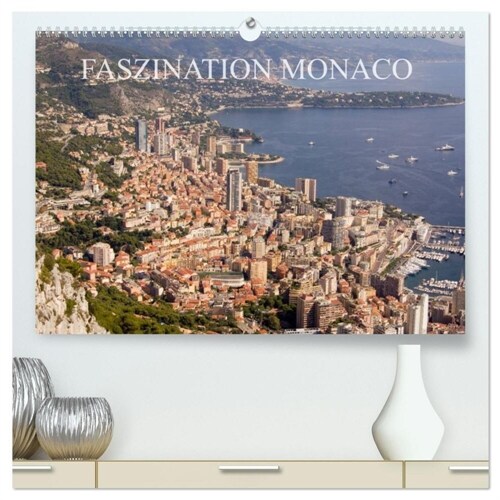 Faszination Monaco (hochwertiger Premium Wandkalender 2024 DIN A2 quer), Kunstdruck in Hochglanz (Calendar)