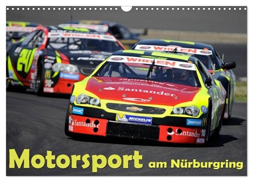 Motorsport am Nurburgring (Wandkalender 2024 DIN A3 quer), CALVENDO Monatskalender (Calendar)