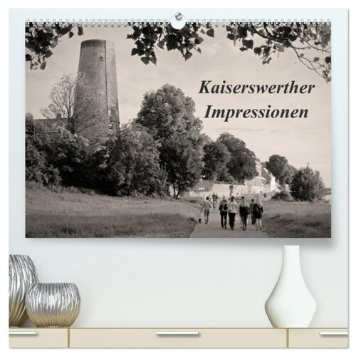 Kaiserswerther Impressionen (hochwertiger Premium Wandkalender 2024 DIN A2 quer), Kunstdruck in Hochglanz (Calendar)