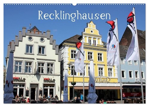 Recklinghausen (Wandkalender 2024 DIN A2 quer), CALVENDO Monatskalender (Calendar)