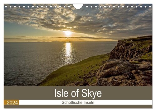 Isle of Skye - Schottlands Inseln (Wandkalender 2024 DIN A4 quer), CALVENDO Monatskalender (Calendar)