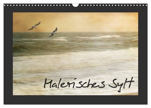 Malerisches Sylt (Wandkalender 2024 DIN A3 quer), CALVENDO Monatskalender (Calendar)