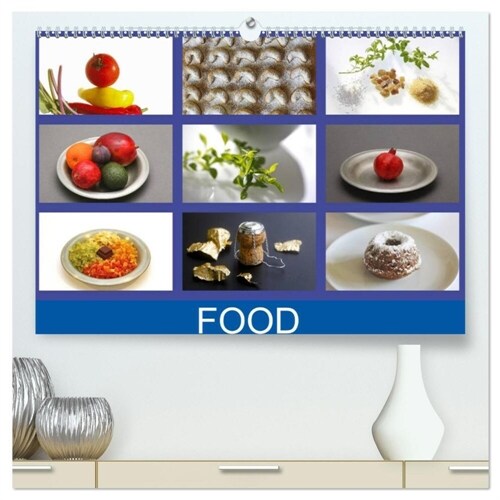 Food (hochwertiger Premium Wandkalender 2024 DIN A2 quer), Kunstdruck in Hochglanz (Calendar)