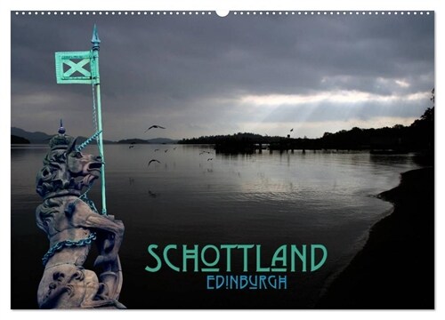 Schottland und Edinburgh (Wandkalender 2024 DIN A2 quer), CALVENDO Monatskalender (Calendar)