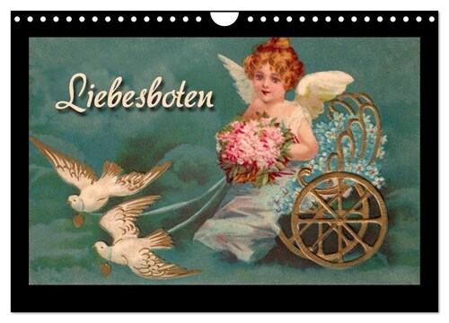 Liebesboten (Wandkalender 2024 DIN A4 quer), CALVENDO Monatskalender (Calendar)