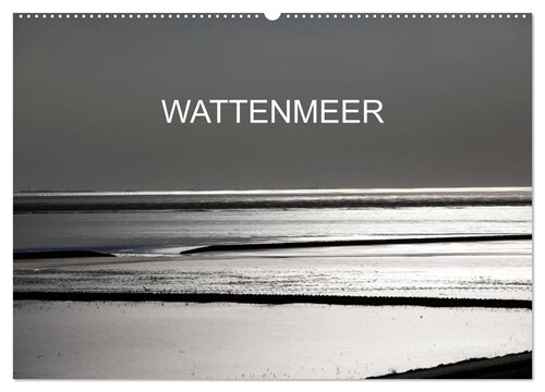 Wattenmeer (Wandkalender 2024 DIN A2 quer), CALVENDO Monatskalender (Calendar)